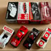 Miniature Racing Cars, 4 Types, Rare, Excellent Condition