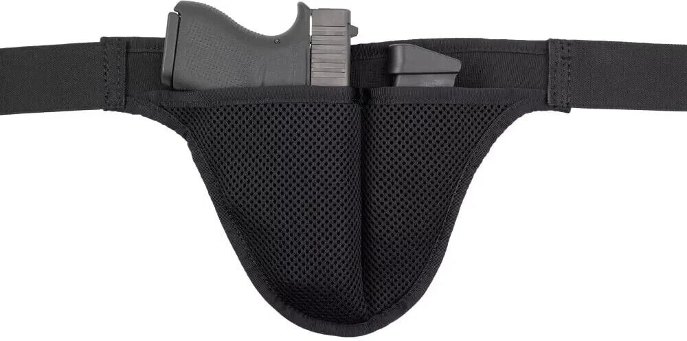 Elite Survival Systems Elite Crotch Carry Holster Right Hand Medium Black 7110