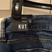 Kut From The Kloth Womens Natalie High Rise Fab Ab Bootcut Blue Jeans SZ 12
