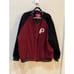 Vintage NFL Washington Redskins Colors Wool Leather Black Zip Jacket Size XXL