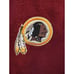 Vintage NFL Washington Redskins Colors Wool Leather Black Zip Jacket Size XXL