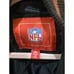 Vintage NFL Washington Redskins Colors Wool Leather Black Zip Jacket Size XXL