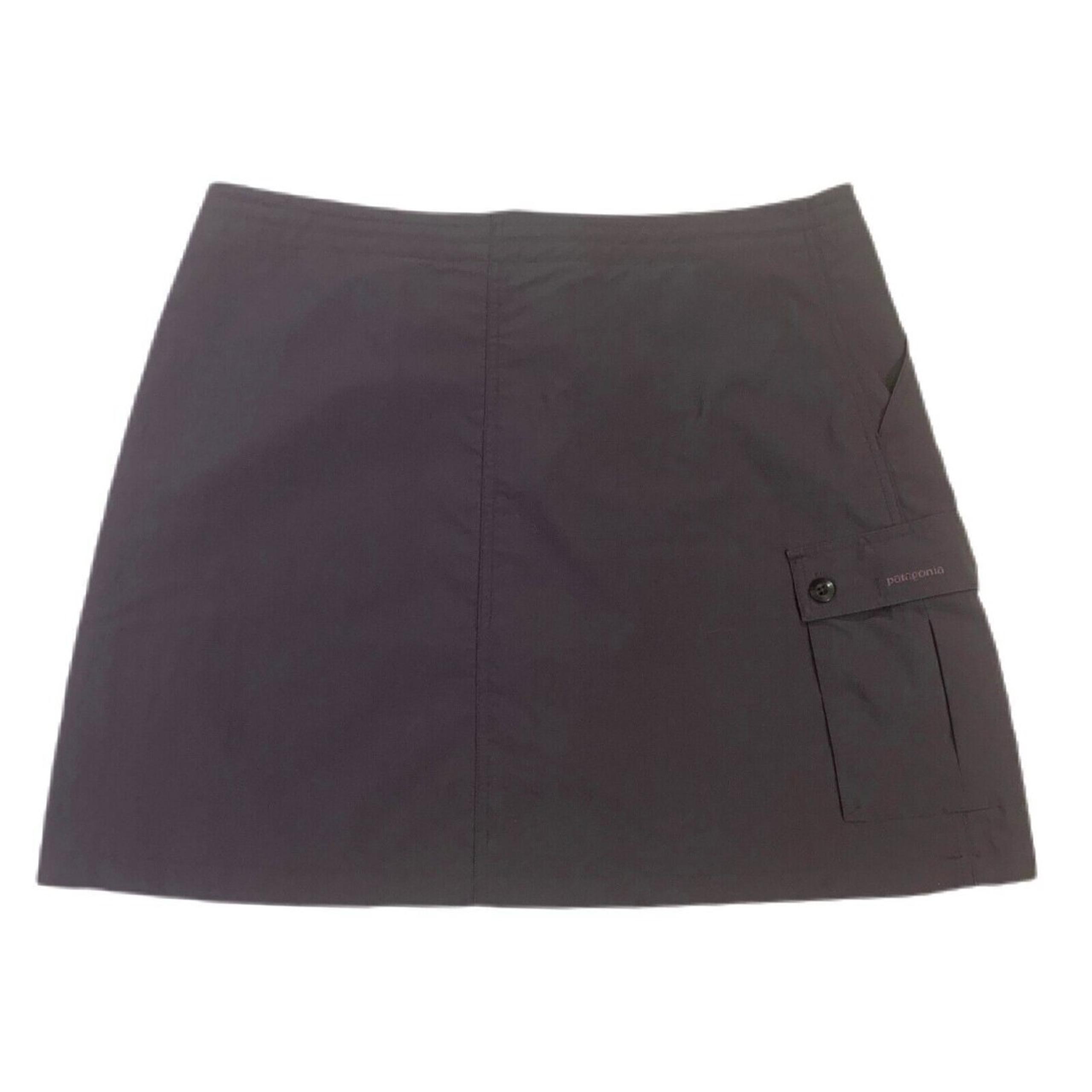 Womens Patagonia Size 10 Gray Golf Skort Tennis Core Athletic Designer Outdoor
