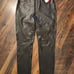Spanx leather like ankle skinny pants. NWT
