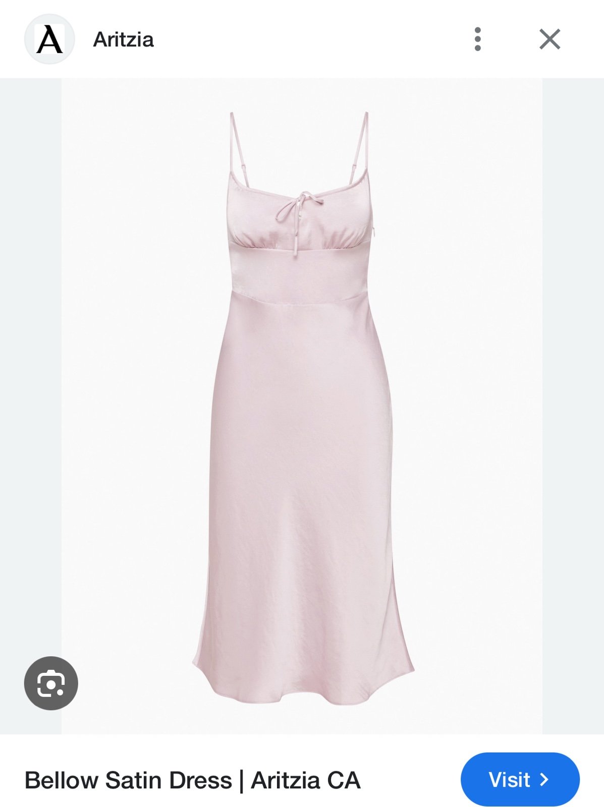 Aritzia Wilfred Bellow midi dress NWT size4