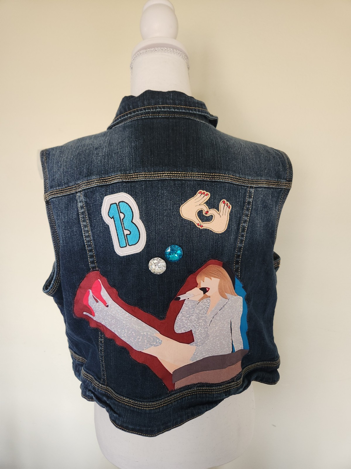 Lane Bryant Taylor Swift themed Vest