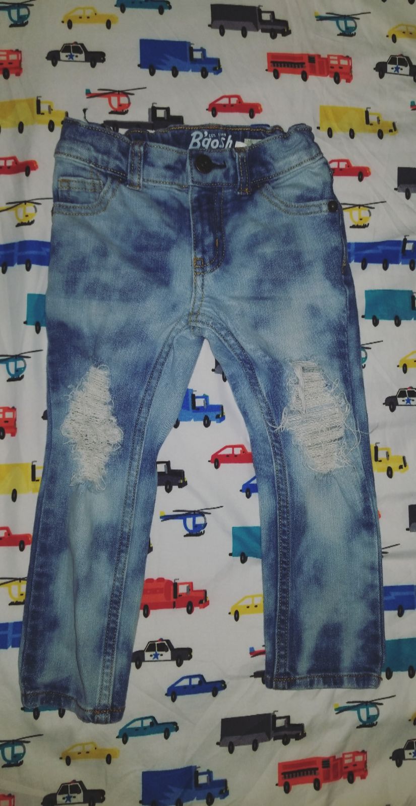 Distressed Jeans
