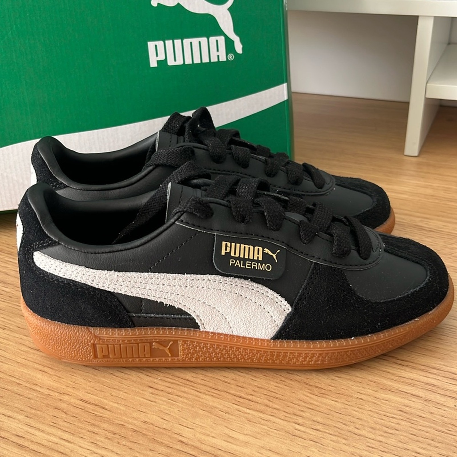 Kids Puma Palermo Sneakers Size 4