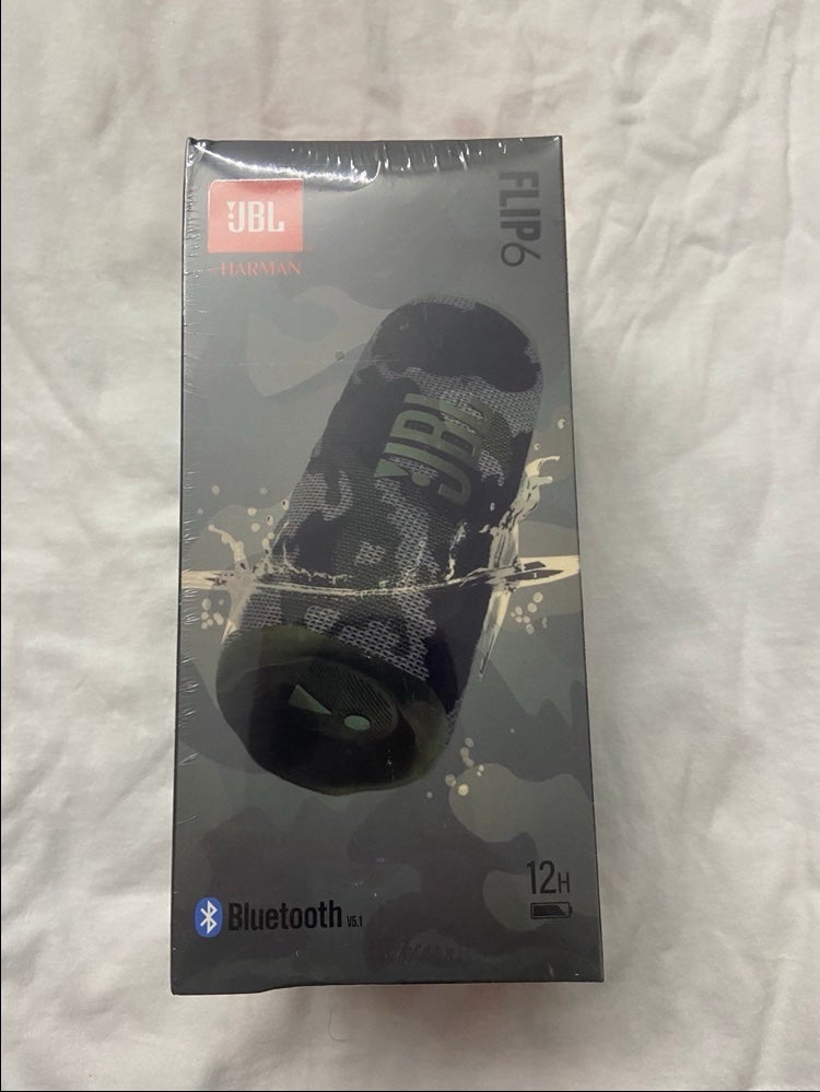 JBL speaker flip 6(brand new) unopened-willing to work on price