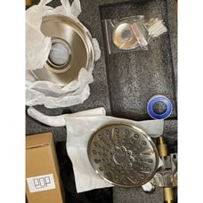 POP Kitchen & Bath Depot Tub and Shower Rainfall Trim with Rough-in Valve