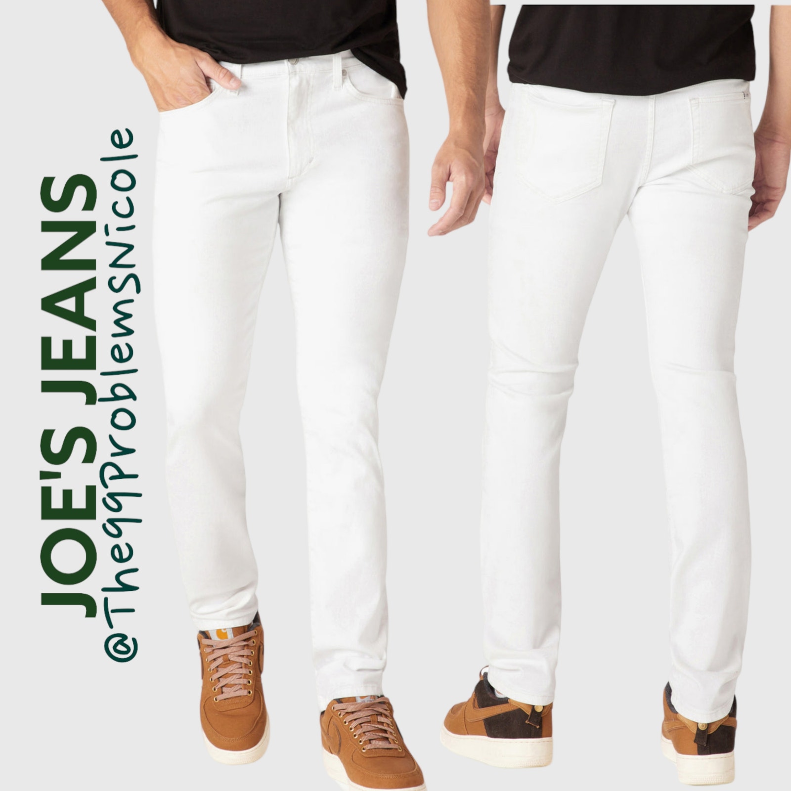 Joe's Jeans Kinetic The Asher slim fit white men's jeans Size 28