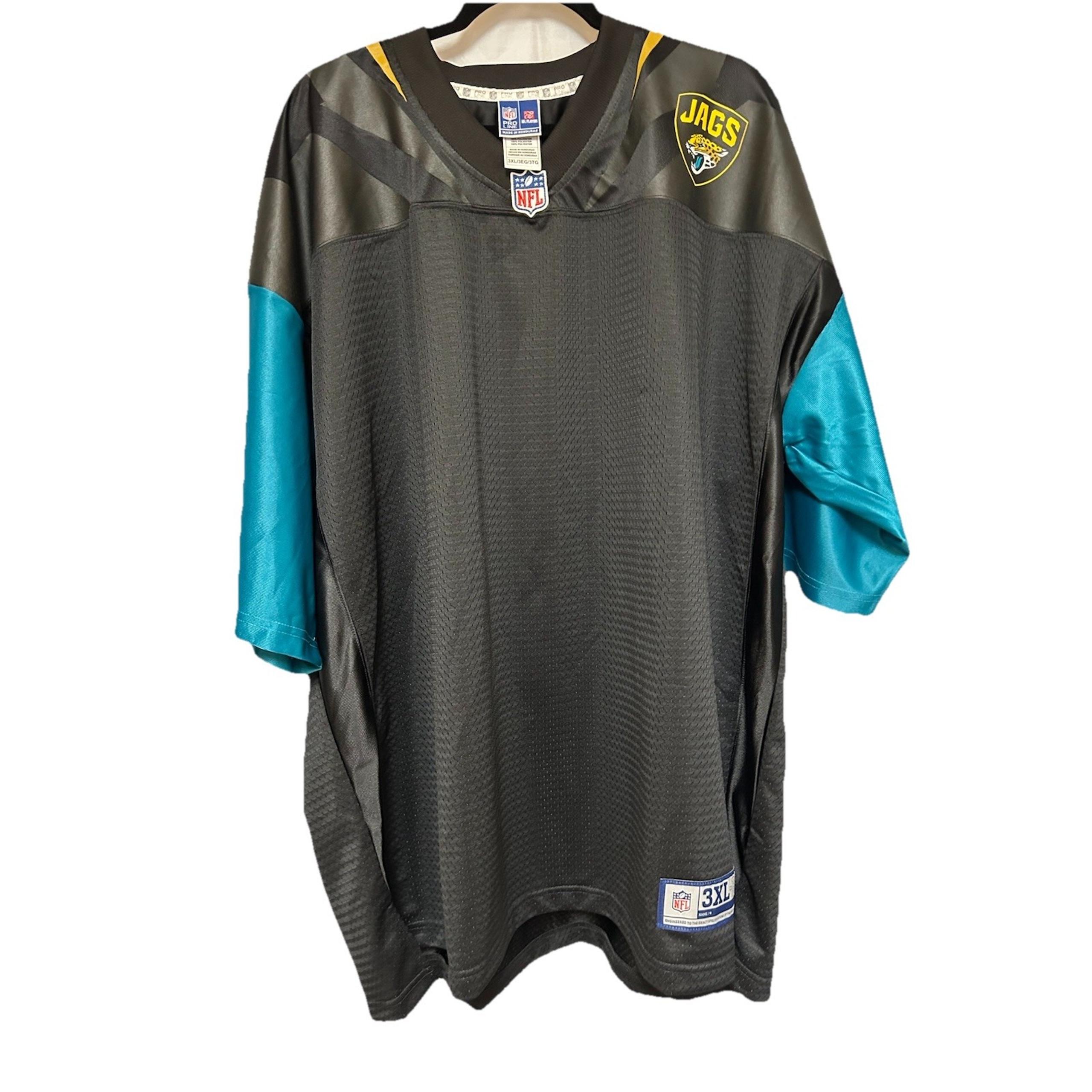 Jacksonville Jaguars Jersey Blank Men's Size 3XL NFL Football New - Pro Line