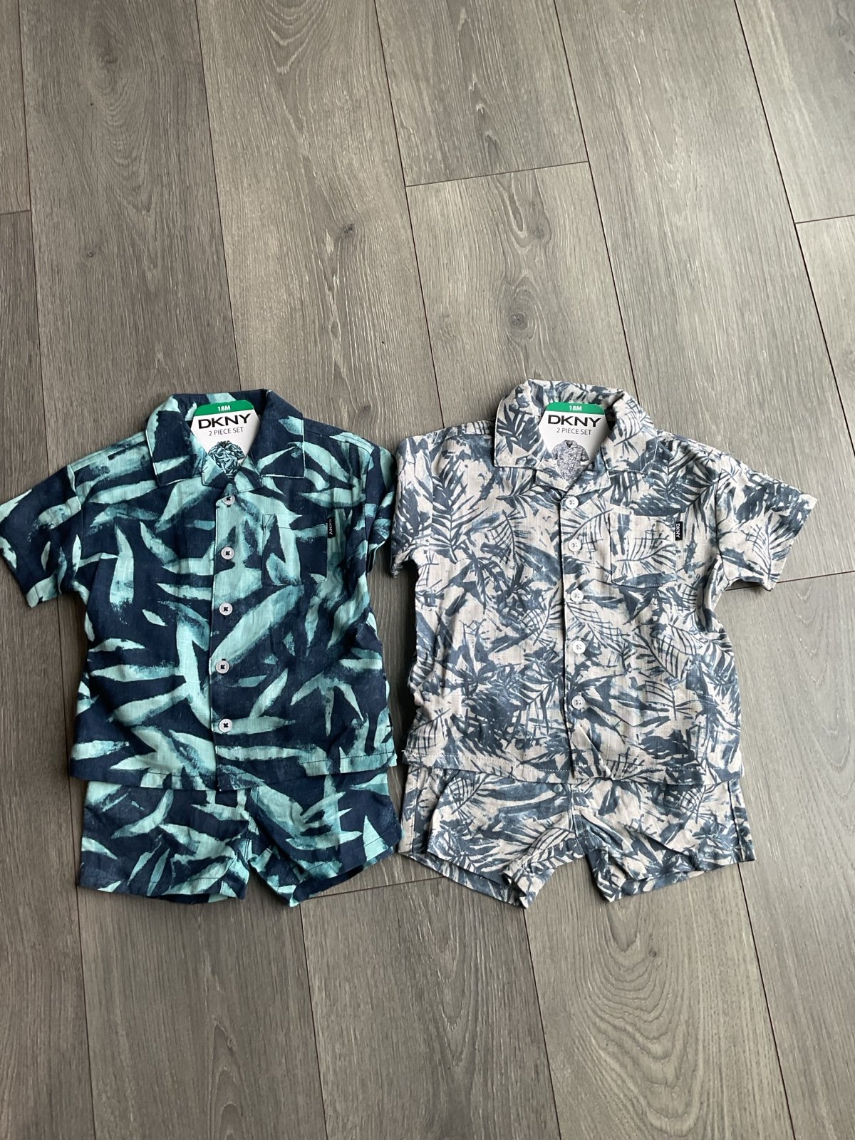 2 set boys DKNY summer clothings set size -18