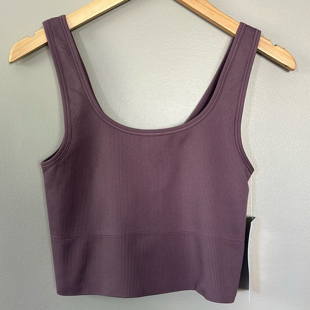 Athleta Aurora Scoop Crop Tank Sz M NWT