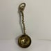 Vintage Joe Spoon Brass Copper Wrought Art Handmade Ladle Signed 1985