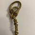 Vintage Joe Spoon Brass Copper Wrought Art Handmade Ladle Signed 1985