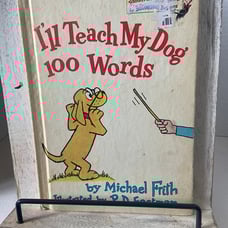 Vintage I'll Teach My Dog 100 Words Children's Book
