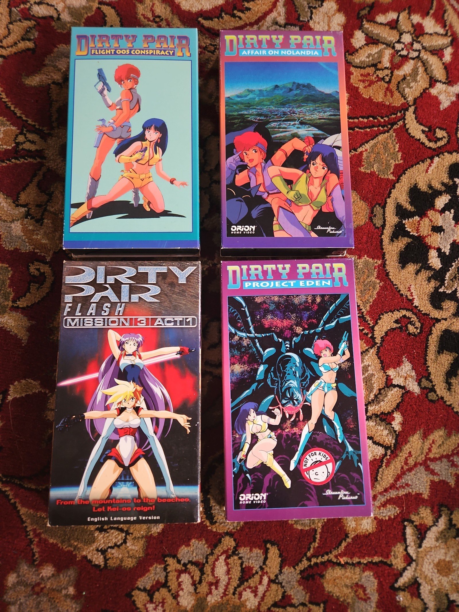 anime vhs Lot