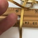 New 14k gold filled 3.5mm wide 20” long herringbone chain necklace