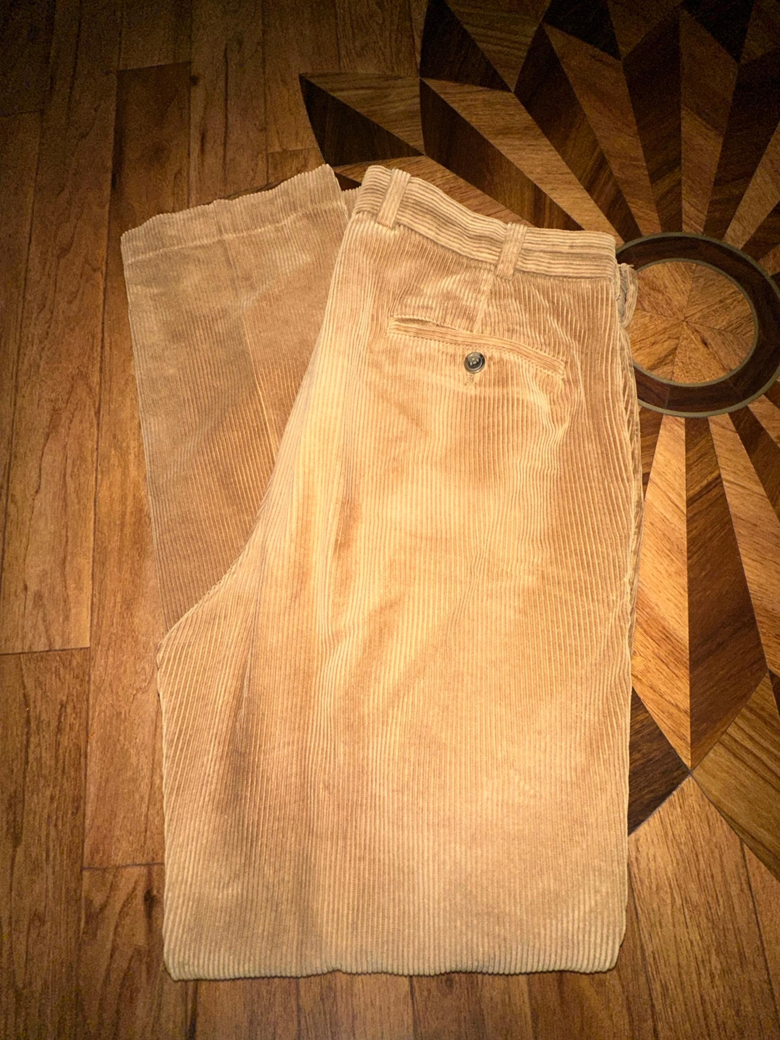 Brooks Brothers Men’s Brown Corduroy Pants Size 35X32