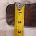 Vintage wood inlay of Jesus belt buckle