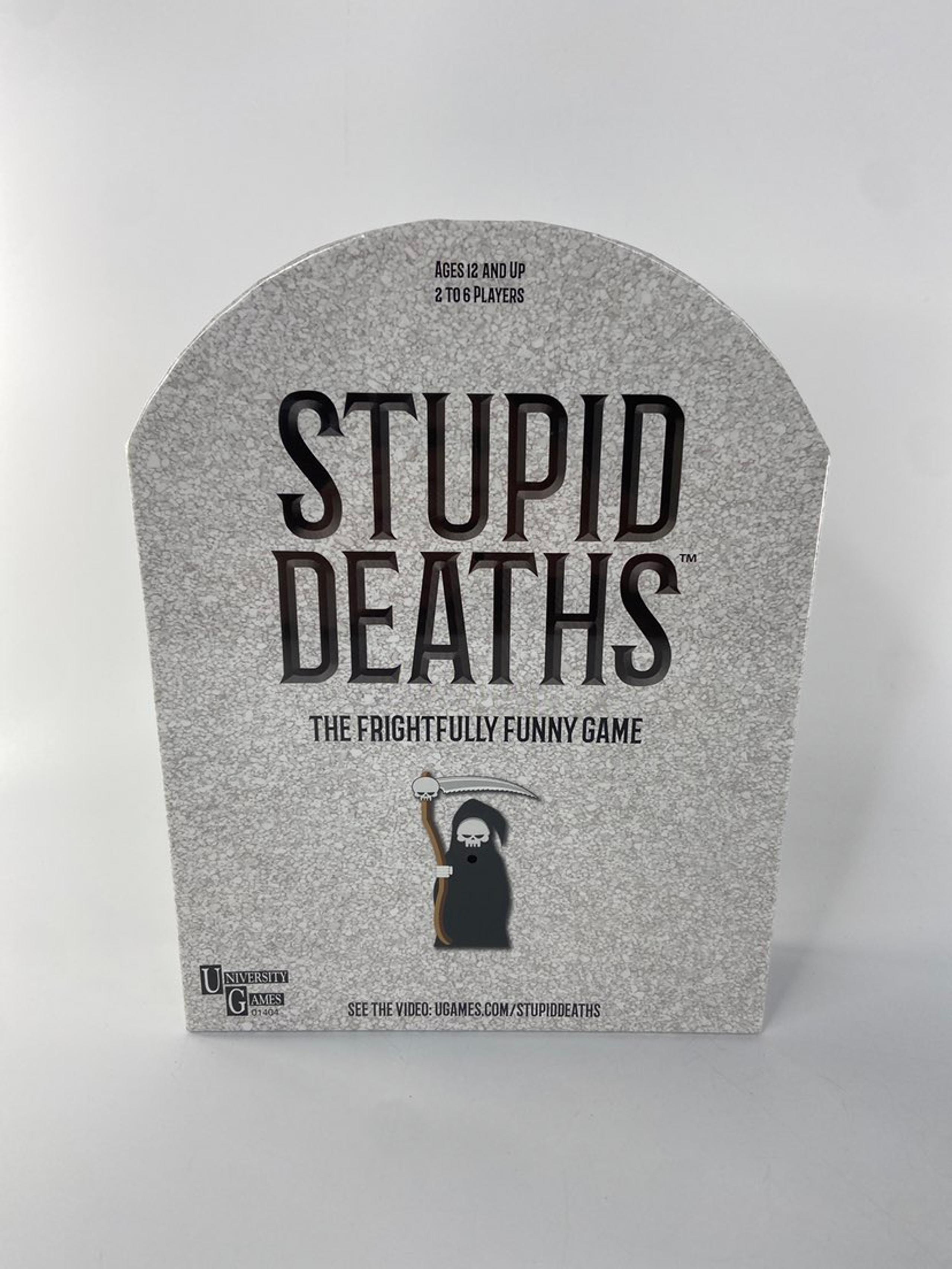 New University Games Stupid Deaths The Party Game Board Game Fun Sealed