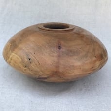 Wooden Hollow Vase Hand Turned Vessel