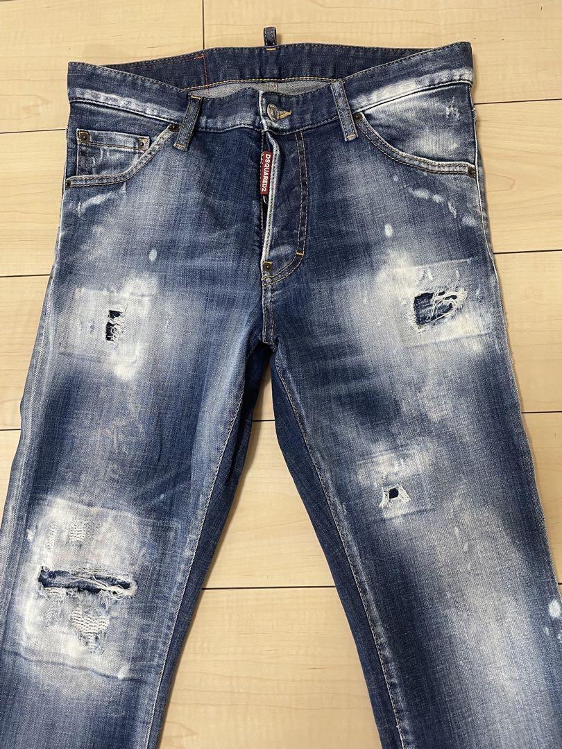 Dsquared2 Jeans Men's Cool Guy Jean Light Gray Skinny Jeans