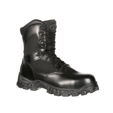 ROCKY ALPHAFORCE ZIPPER WATERPROOF POLICE DUTY BOOTS 2173 SIZE 9.5W