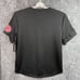 Ecko Unltd Mens Short Sleeve Heavy Weight Black Red Baseball Jersey Size L