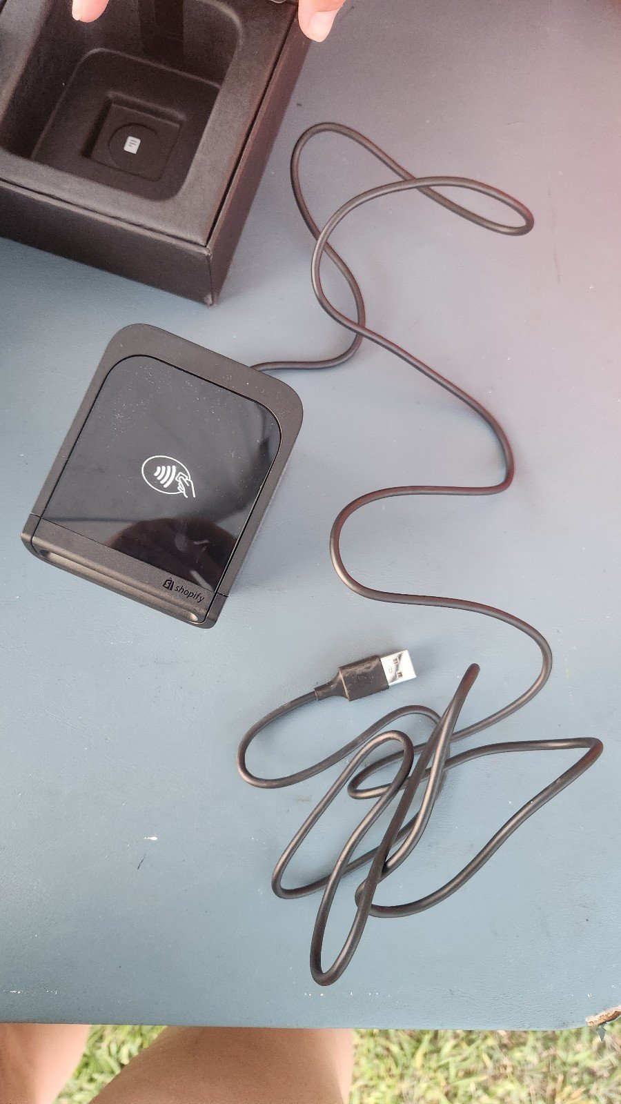 Shopify card chip and tap reader