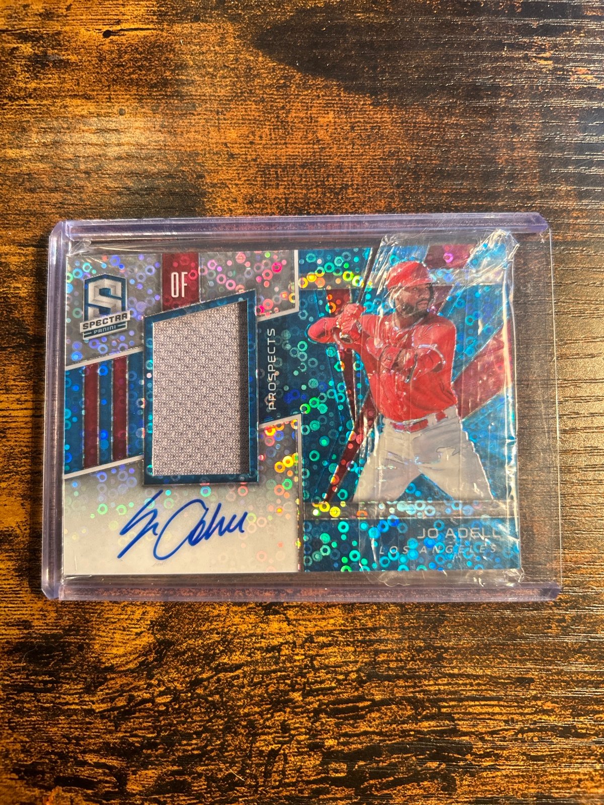 Jo Adell auto rookie card
