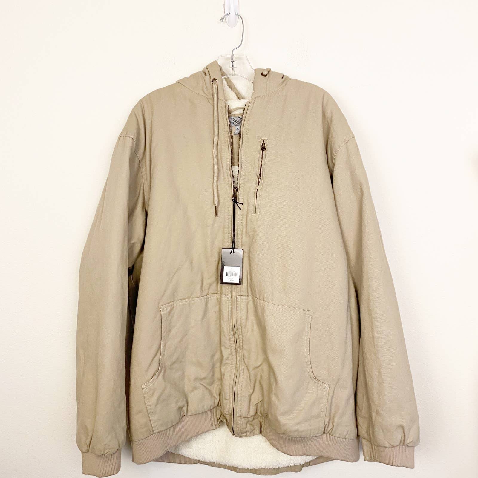Ocean+Coast Fleece Interior Coat XL NWT