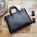 Men's BV style krawhide woven office han