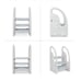 Toddler 3 Step Stool Onasti Kids Standing Tower for Toddlers Plastic Learning