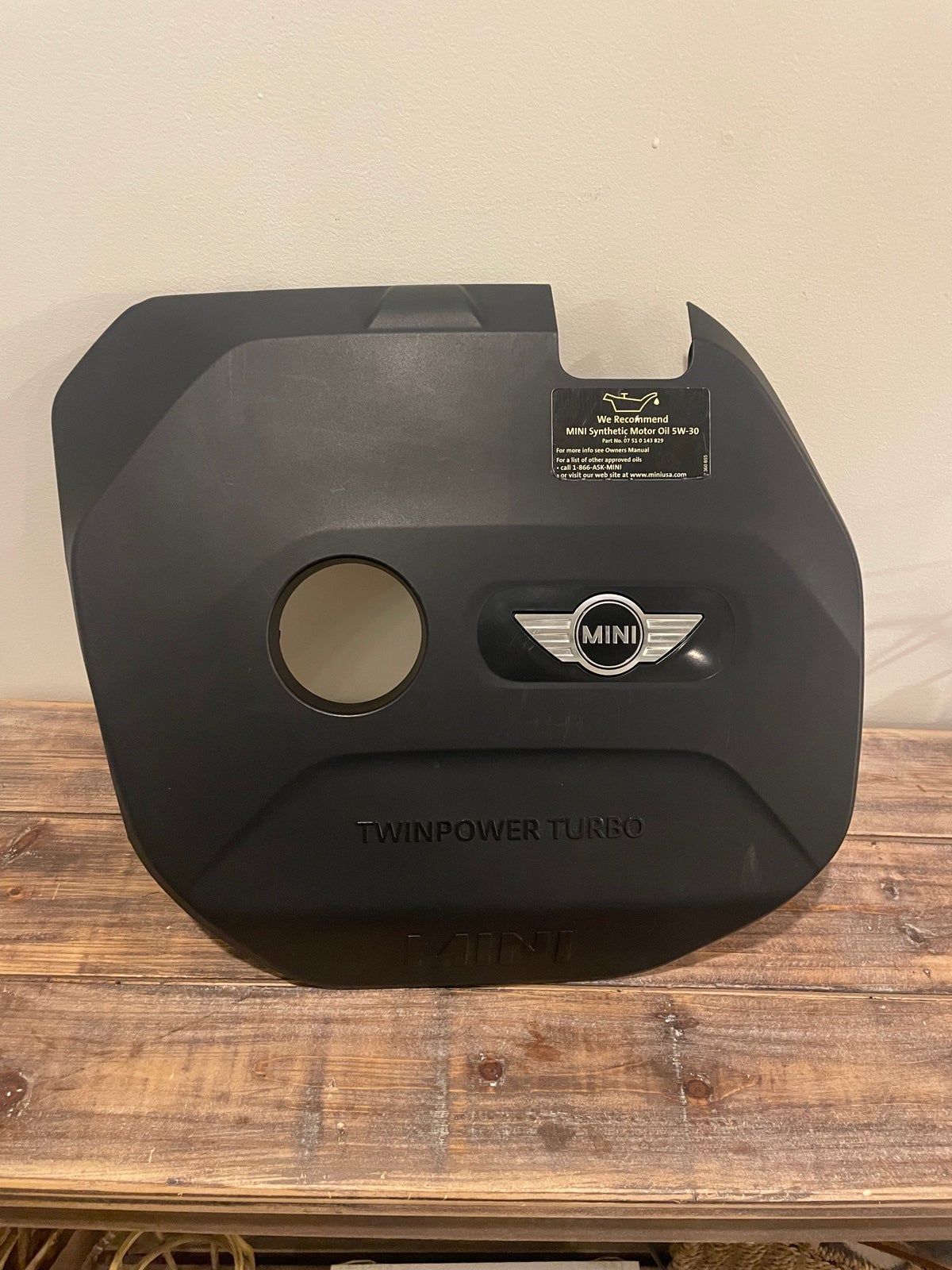 Mini Cooper engine assembly cover 2014 - 2019
