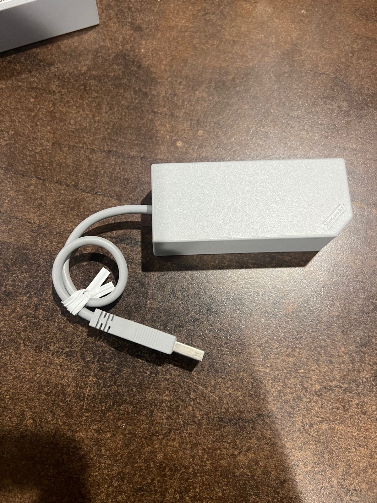 OEM Official Nintendo Wii U Lan Adapter RVL-015 - Like New Free SHIPPING!