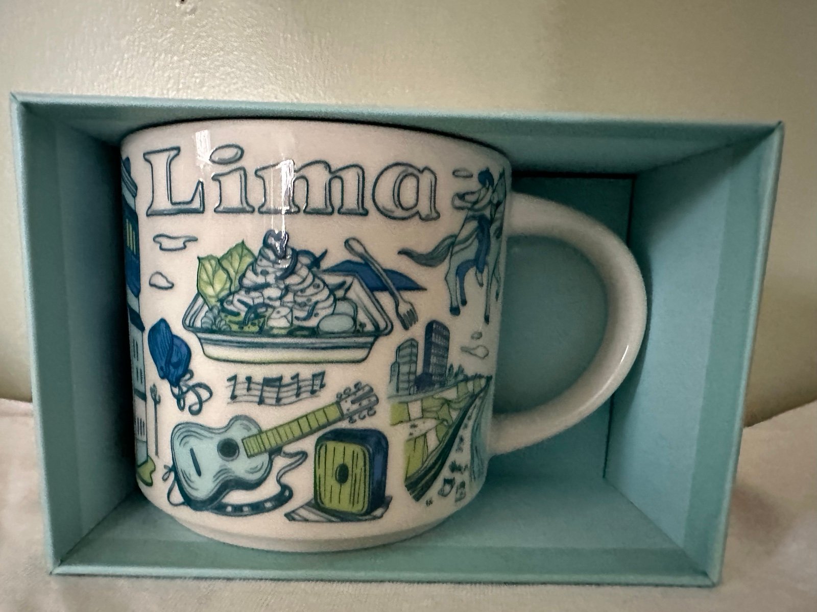 Starbucks Lima BEEN THERE mug