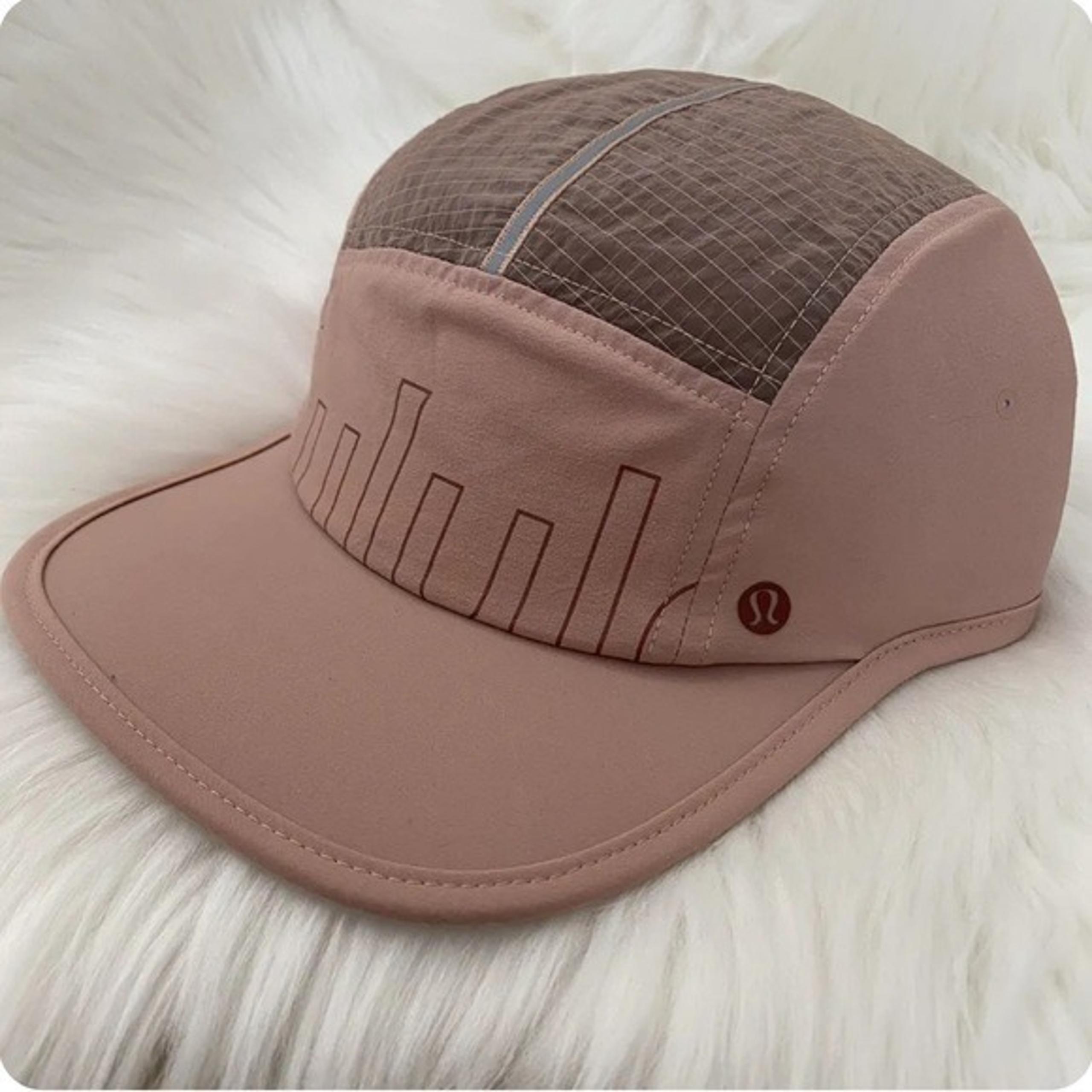 New Lulu Lemon Women's Pink Hat 100% Nylon size L/XL