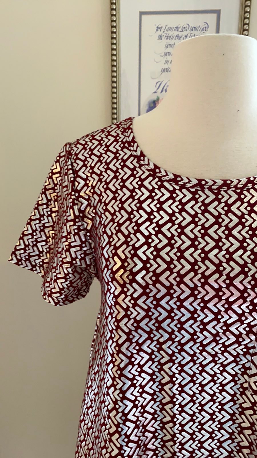 Lularoe elegant carly dress