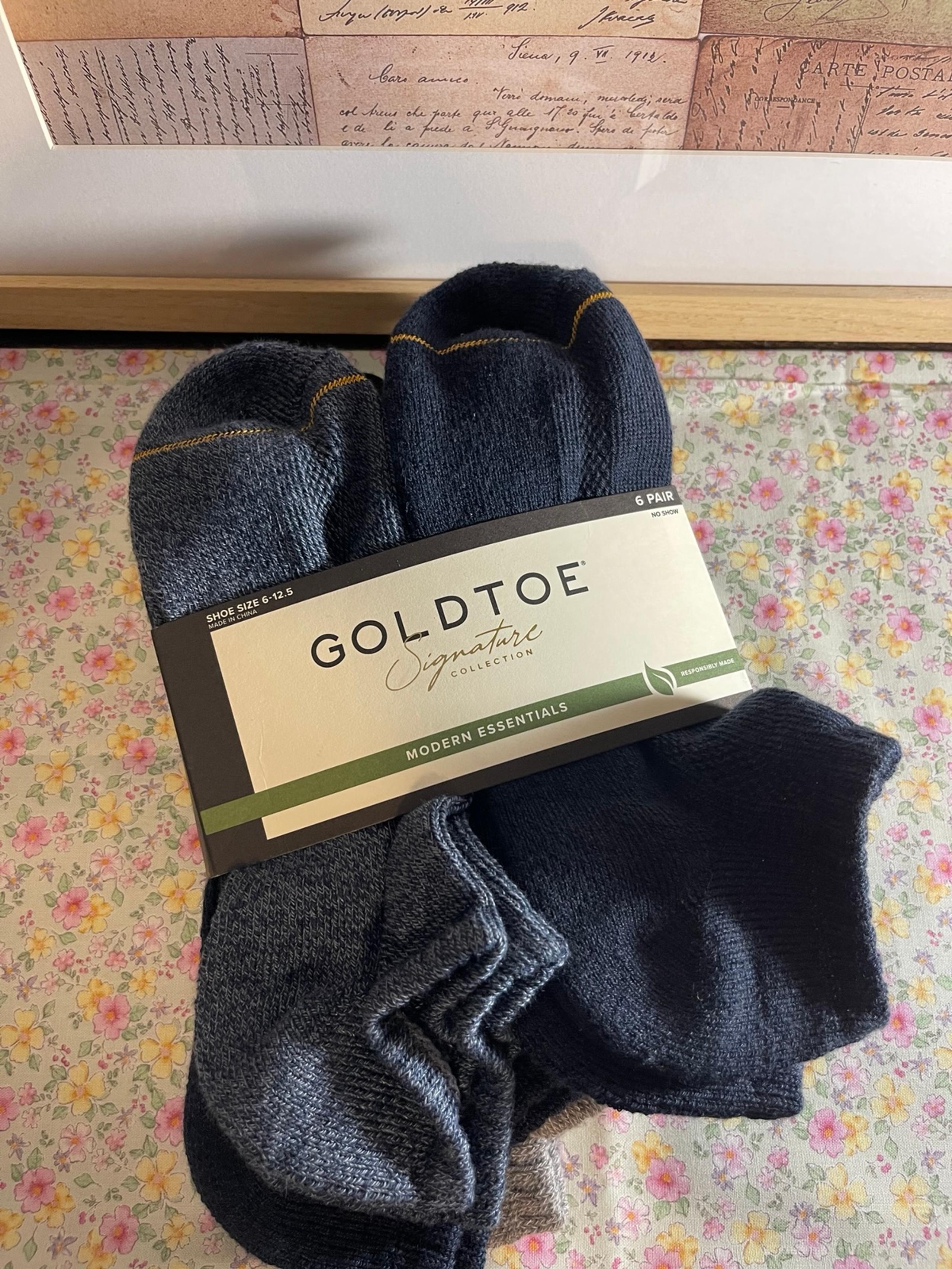 Gold Toe no show men’s socks
