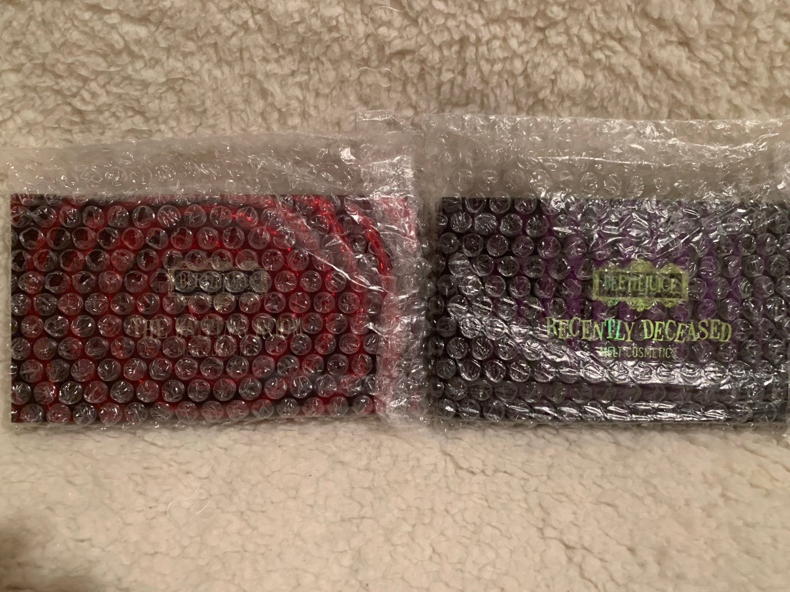 Melt Beetlejuice palette bundle - The Waiting room & Recently Deceased