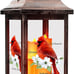 Solar Lanterns, Outdoor Hanging Solar Lights Flameless Candle, Cardinal Memorial
