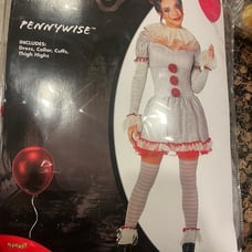 womens pennywise costume