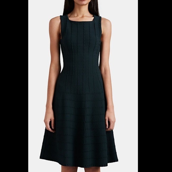 TAGS ON**ALAIA**US 8**3000**Green Knit Dress