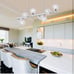 Sputnik Chandelers Modern Crystal Kitchen Island Pendant Light 8 Lights Contempo