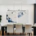 Sputnik Chandelers Modern Crystal Kitchen Island Pendant Light 8 Lights Contempo