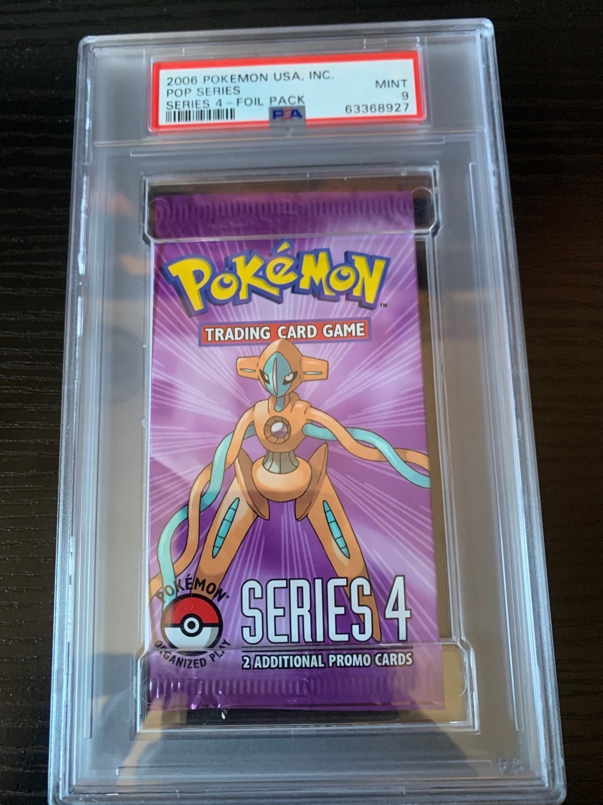 Pokémon Pop Series Holo Foil Booster Pack PSA 9