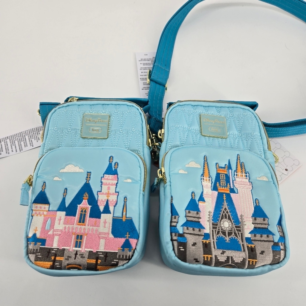 Disney Parks WDW Castle Mini Skeeter Lug & Disneyland Mini Skeeter Lug NWT