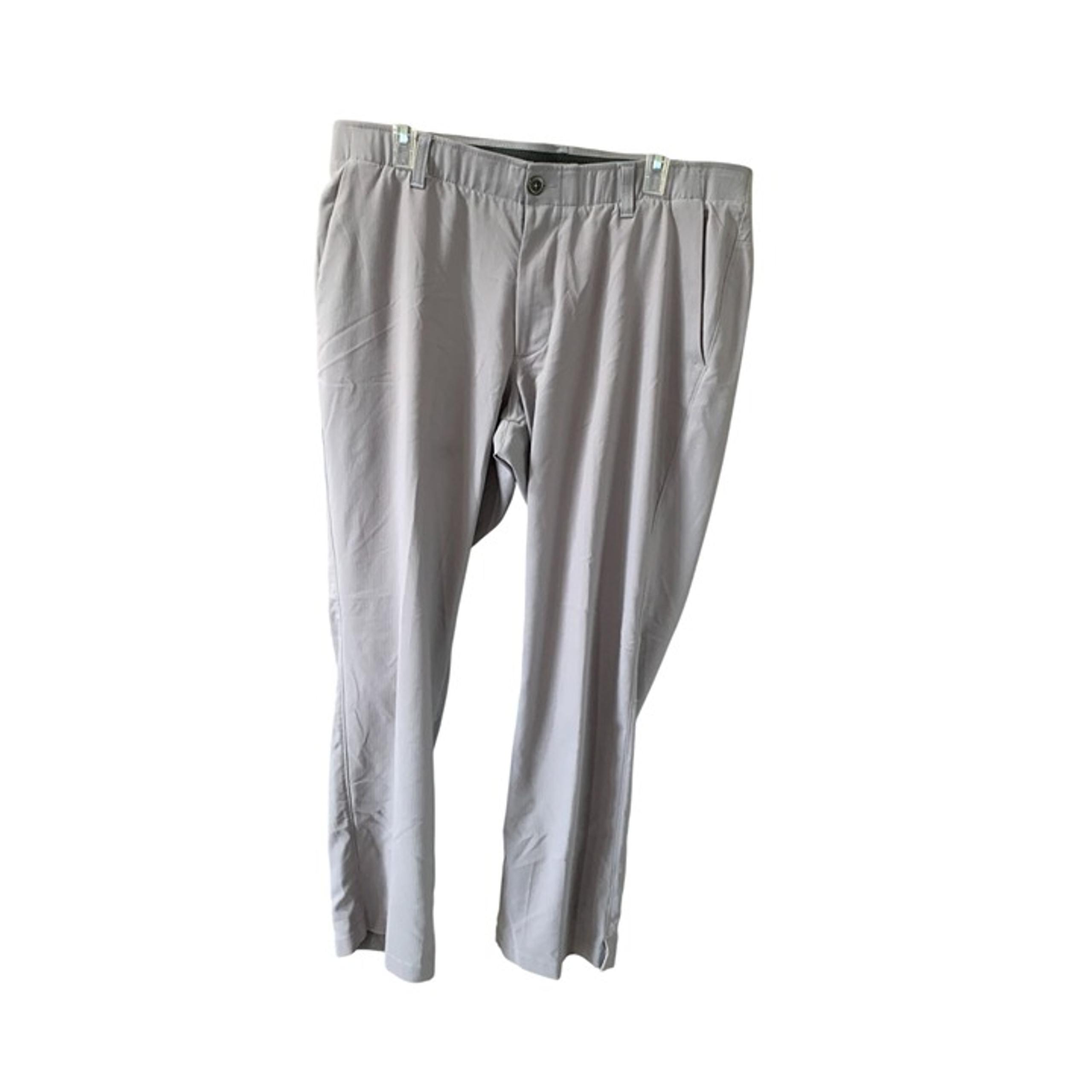 Under Armour Mens Size 36x30 Gray Athletic Pants Sport Gym Golf Tennis